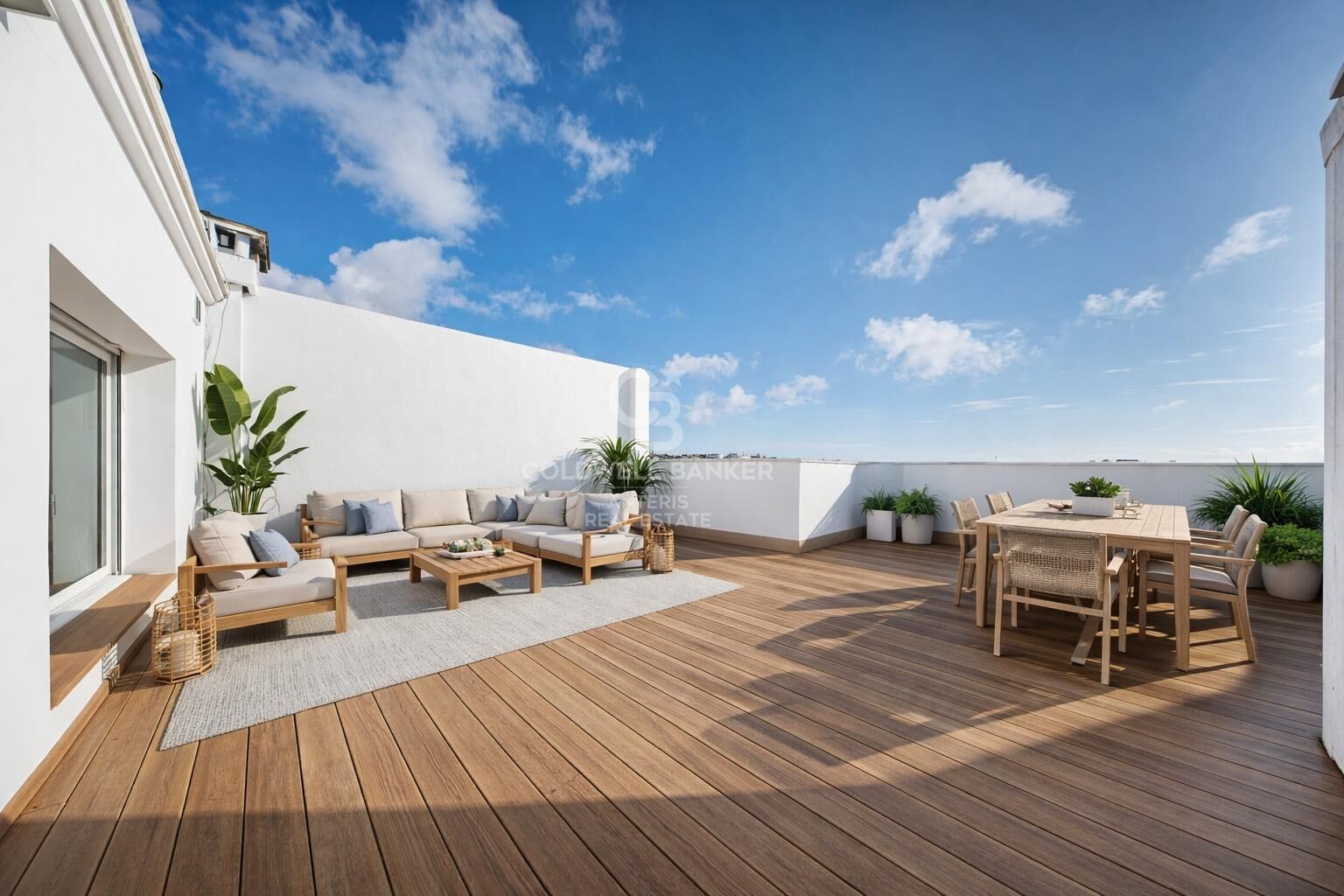 Penthouse in La Bonanova with two private terraces