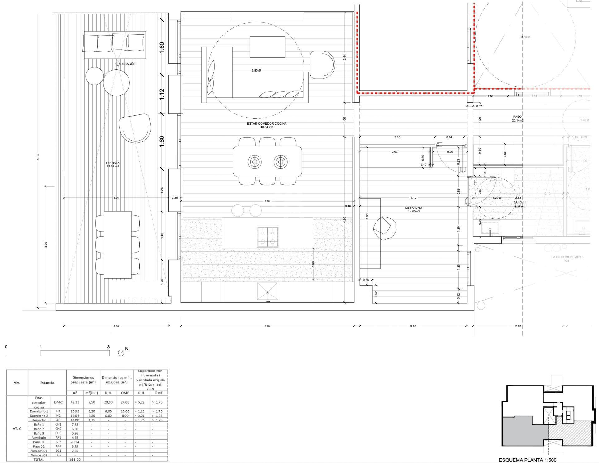 Exclusive penthouse with terrace in Dreta de l’Eixample
