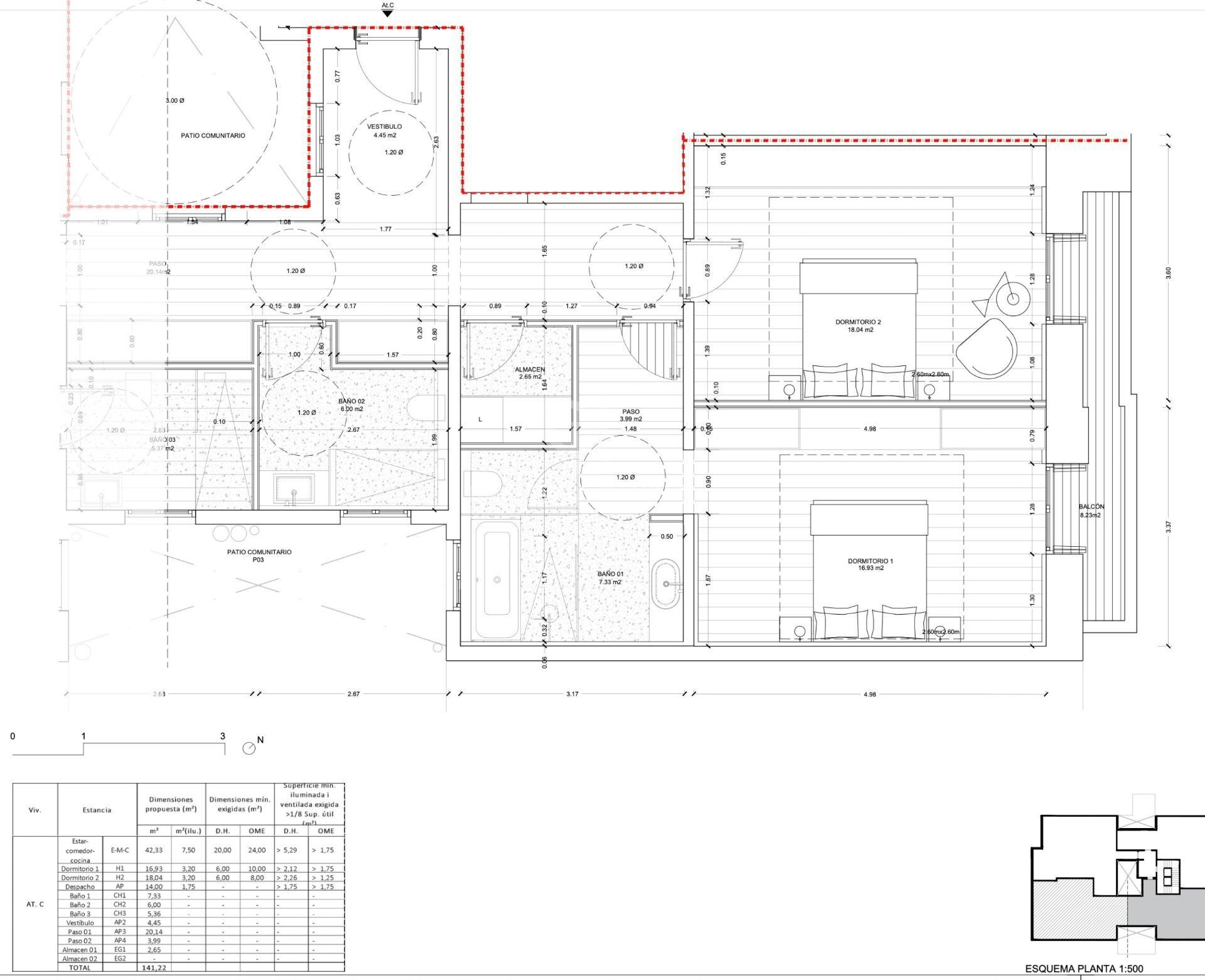 Exclusive penthouse with terrace in Dreta de l’Eixample