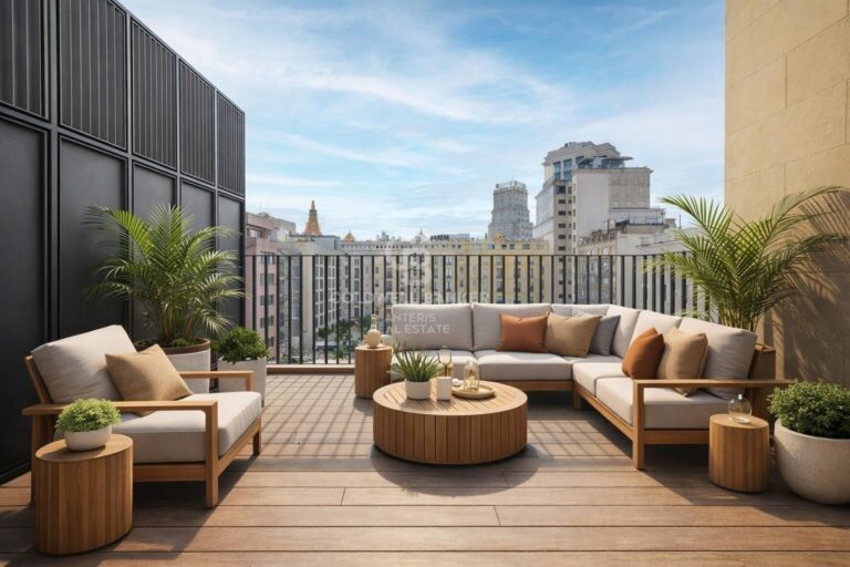 Penthouse z tarasem w doskonałej lokalizacji przy Paseo de Gracia