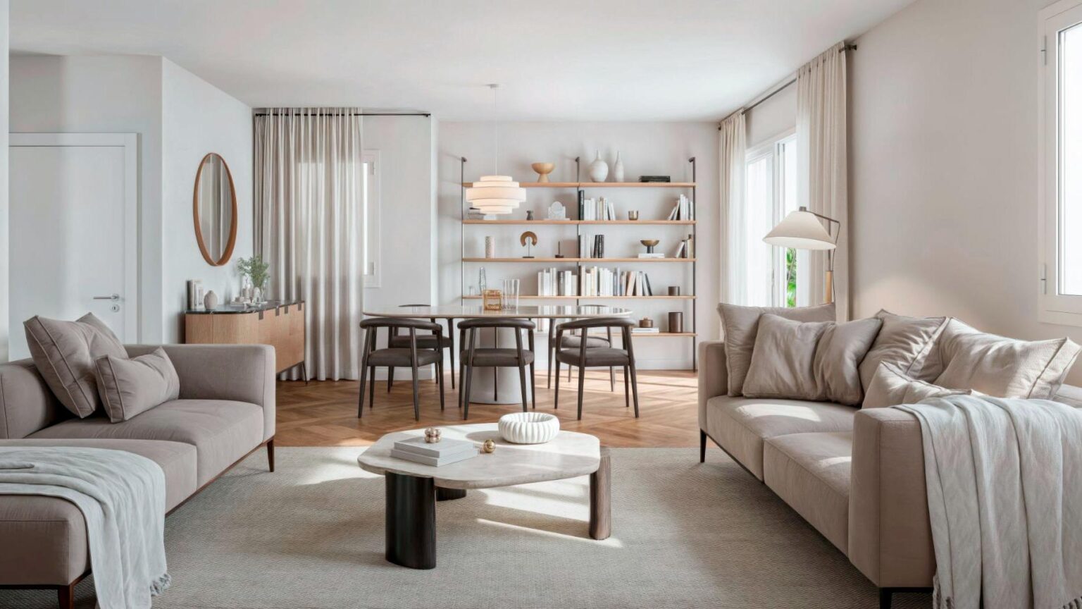 Luksusowy penthouse z dwoma tarasami i wyjątkowymi widokami