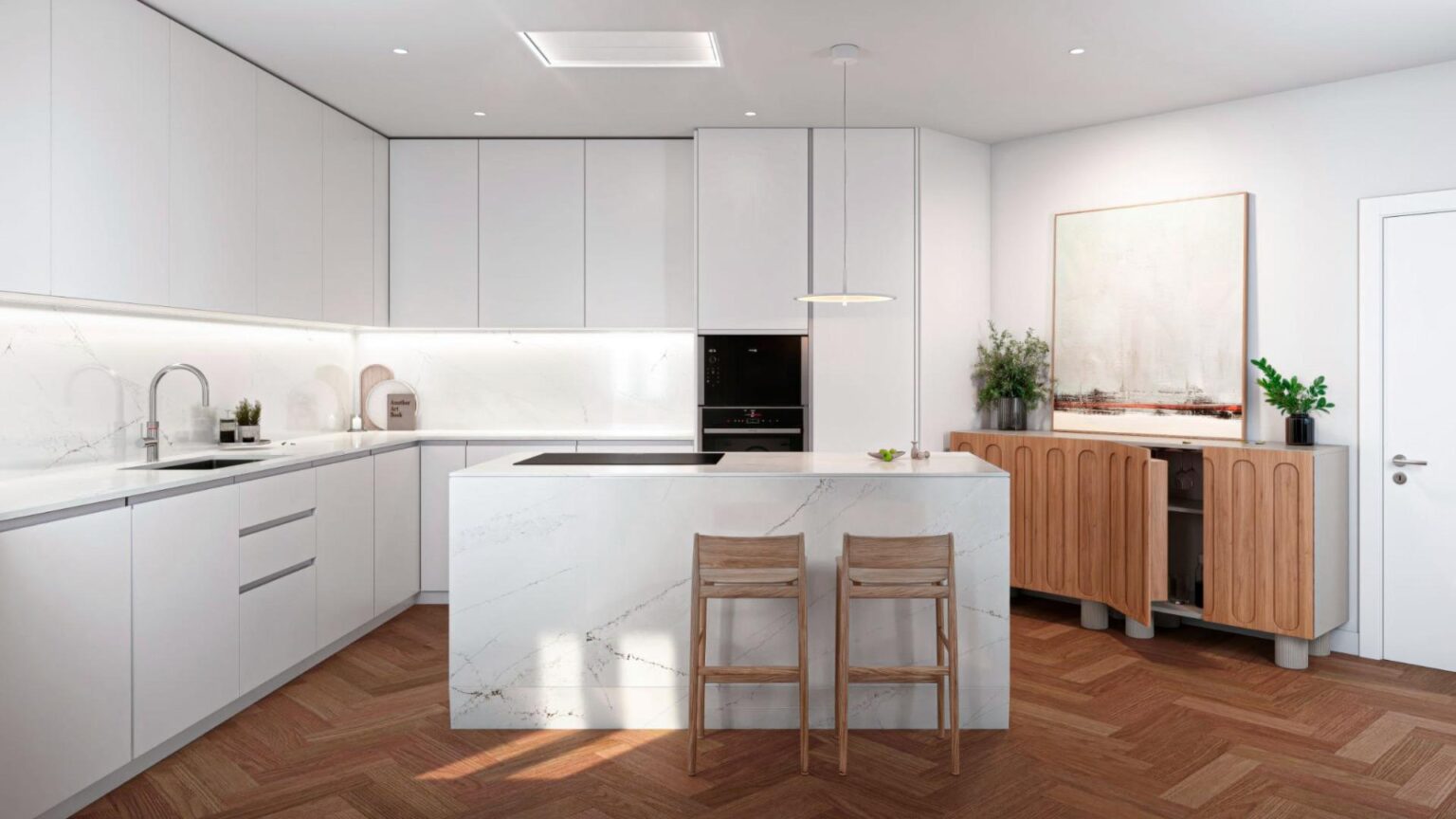 Luksusowy penthouse z dwoma tarasami i wyjątkowymi widokami