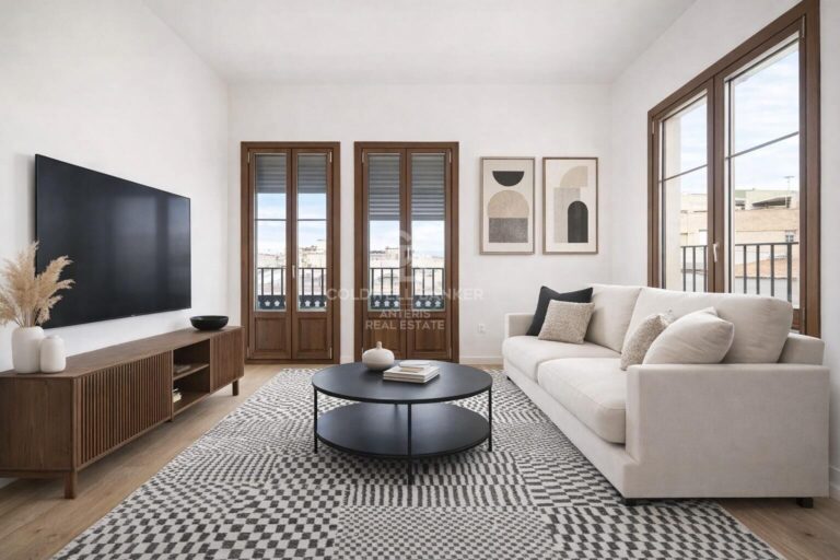 Penthouse z tarasem o powierzchni 25 m² w samym sercu dzielnicy Eixample Dreta