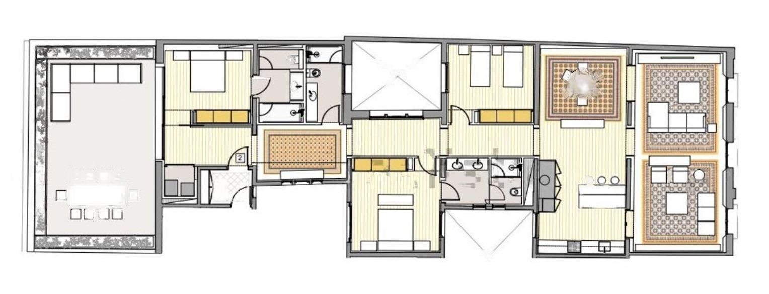 Nueva promoción con elementos modernista y vistas al mar