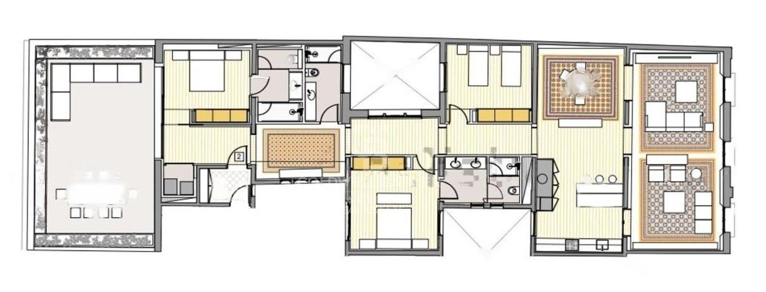 Nueva promoción con elementos modernista y vistas al mar