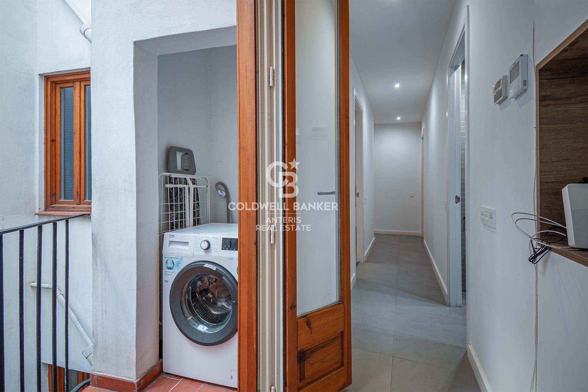 Spacious renovated apartment in historic building