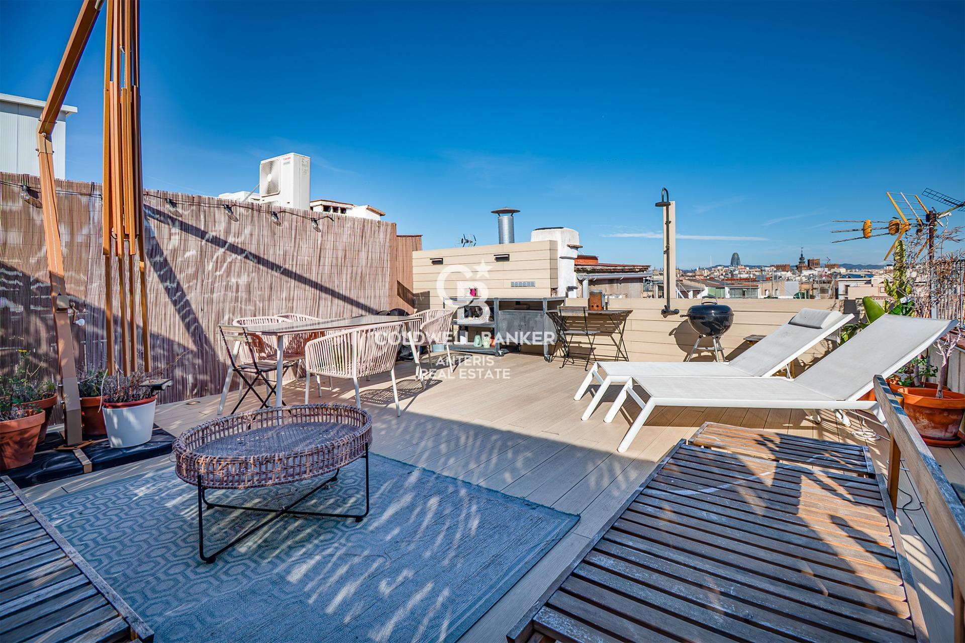 Ático con terraza privada en azotea