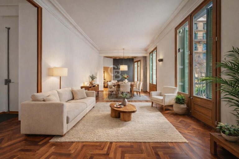Piso en venta en el corazón de la Antiga Esquerra de l’Eixample