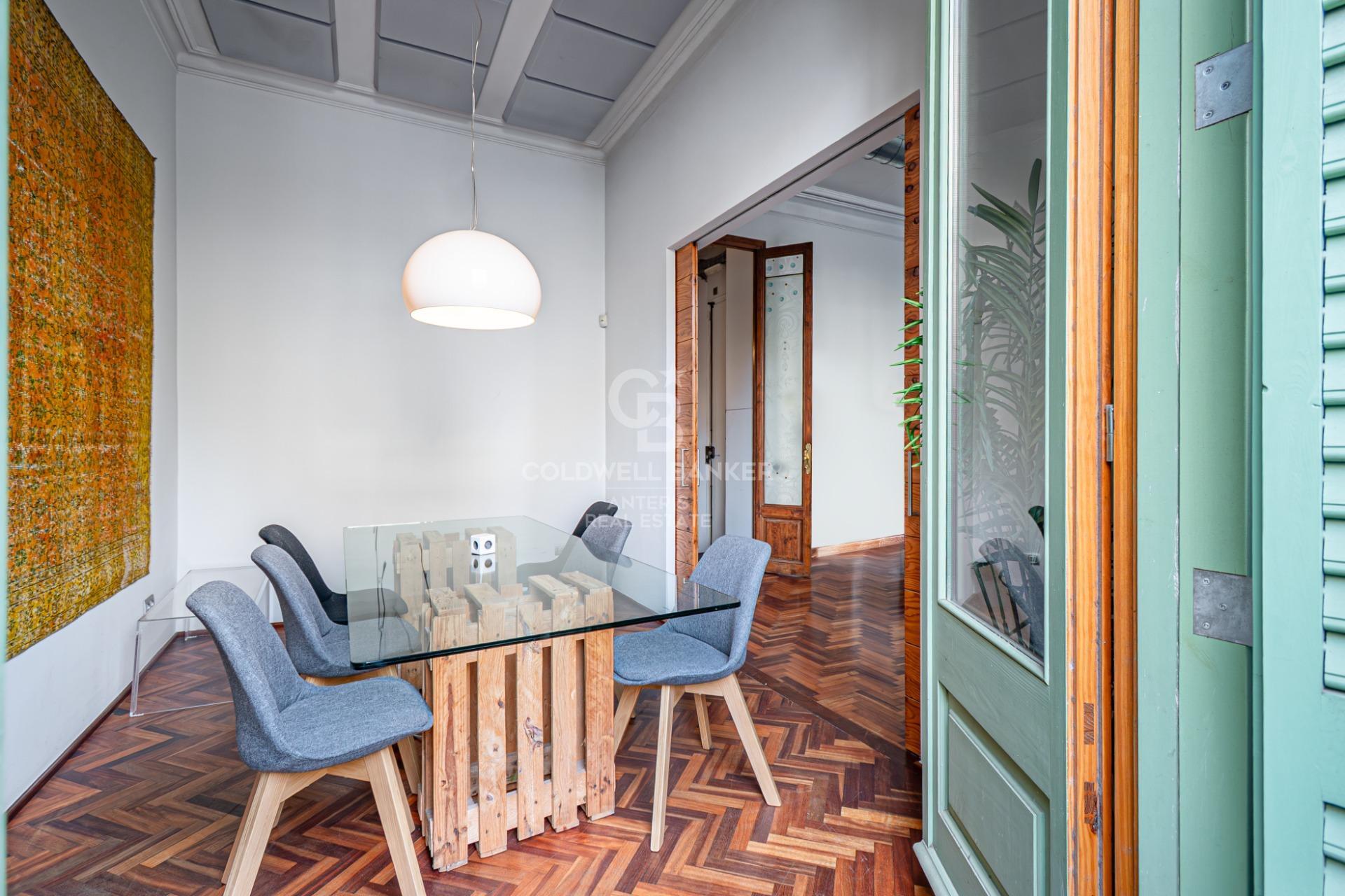 Piso en venta en el corazón de la Antiga Esquerra de l’Eixample