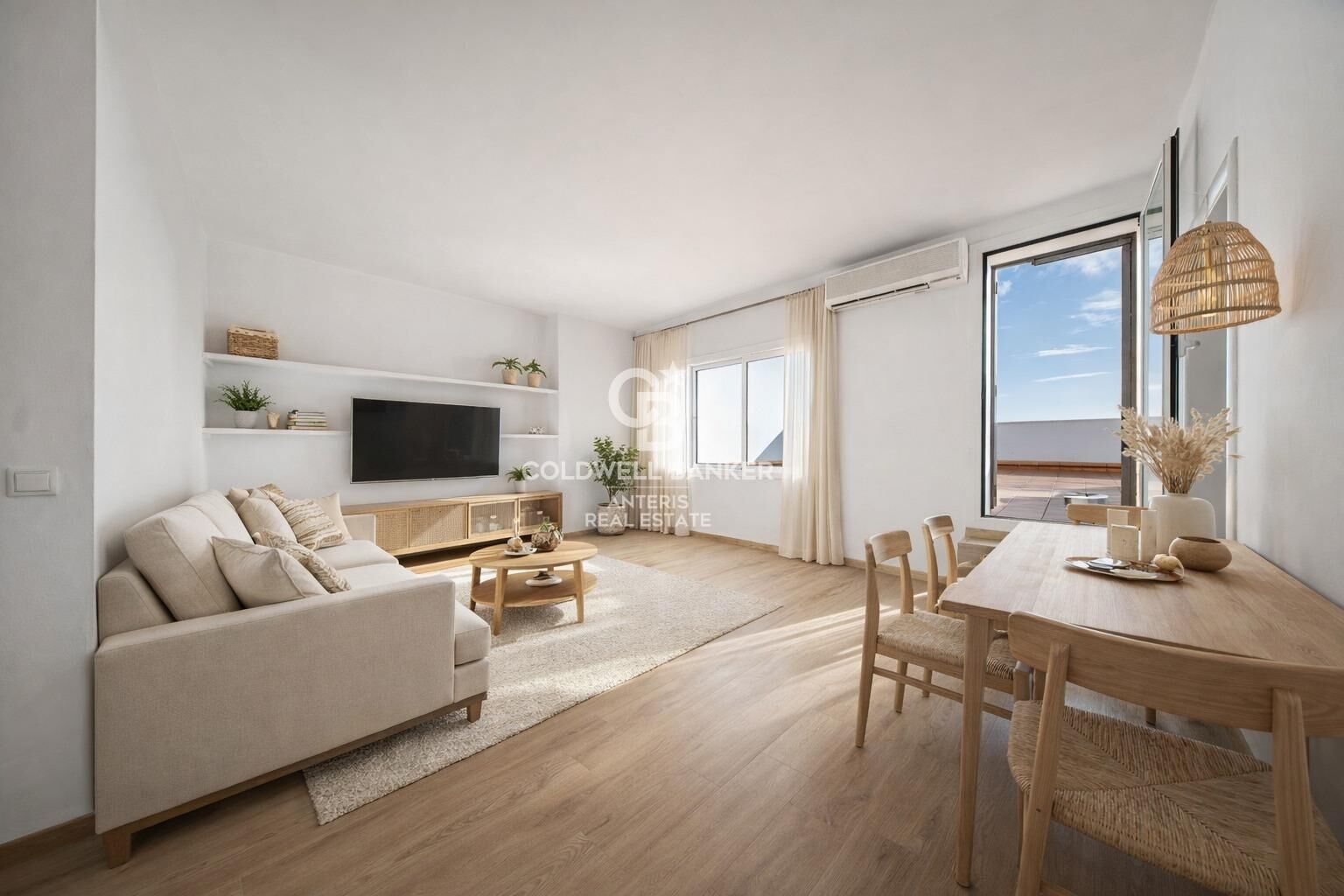 Ático en La Bonanova  con dos terrazas privadas