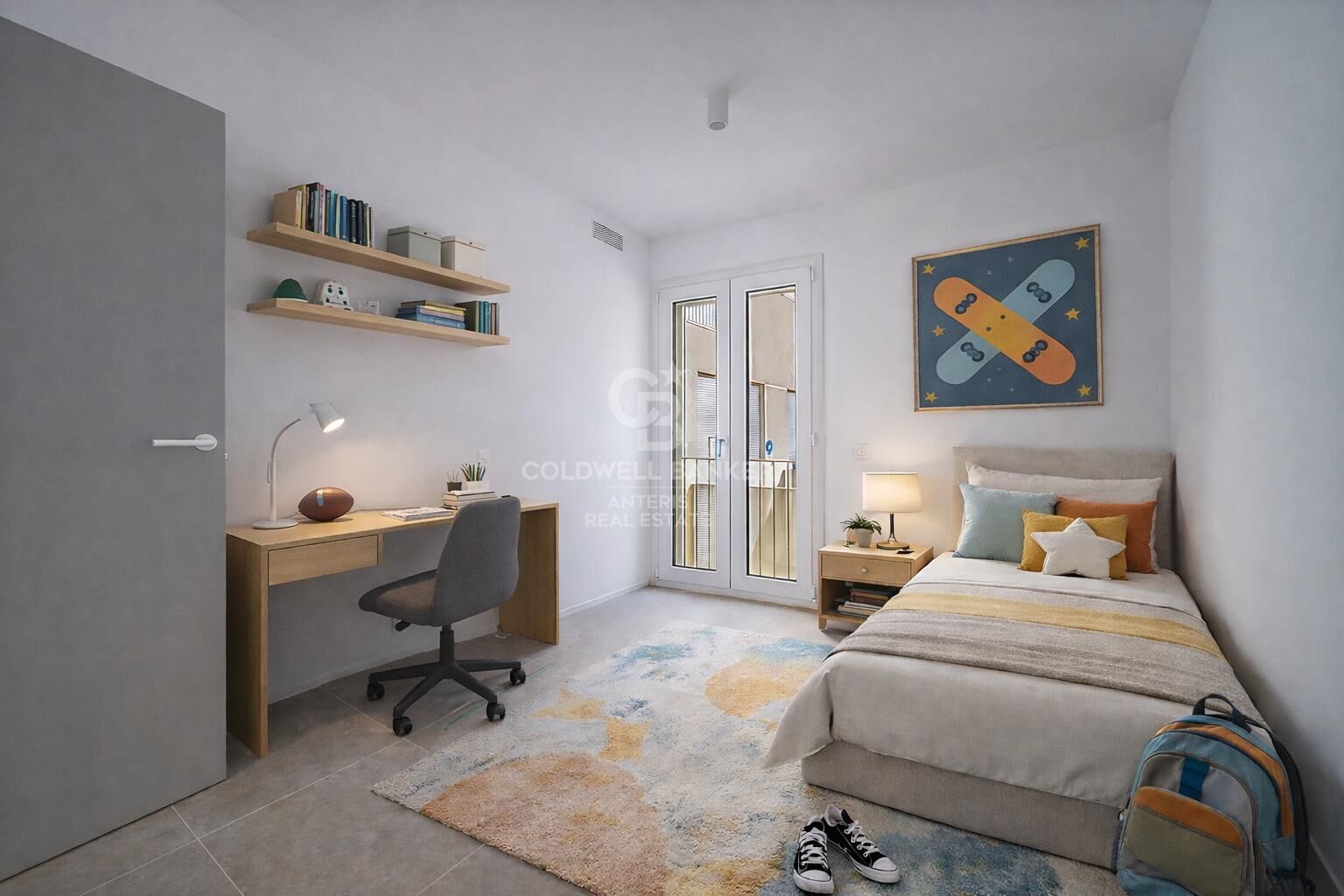 Duplex z prywatnym patio i basenem na dachu – okolice Camp Nou