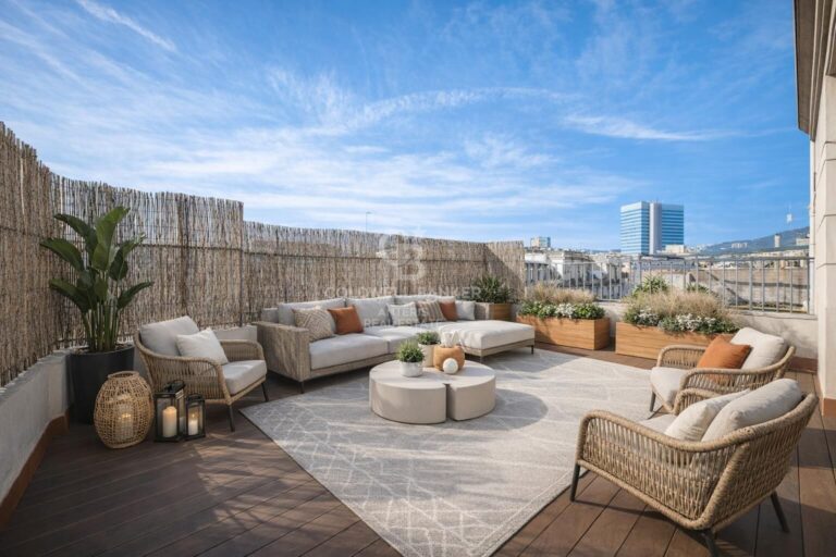 Ático de lujo con dos terrazas y vistas excepcionales