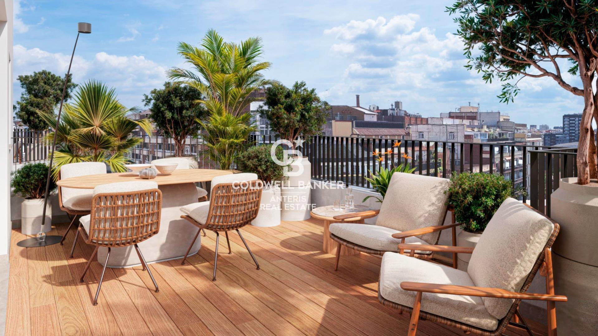 Ático de lujo con dos terrazas y vistas excepcionales