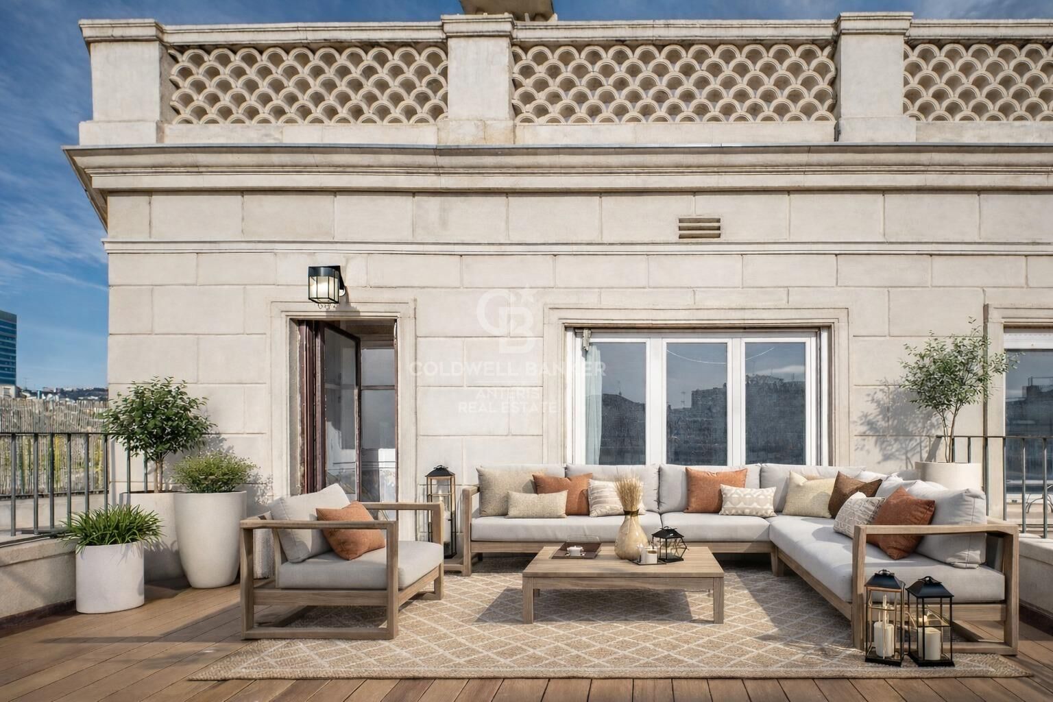 Ático de lujo con dos terrazas y vistas excepcionales