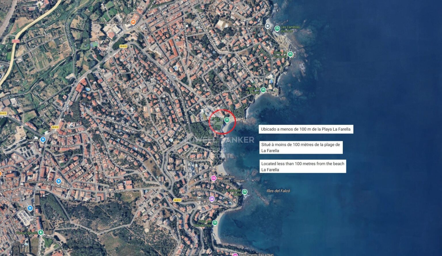 Exclusive plot for sale with strong residential development potential less than 100 meters from the beach