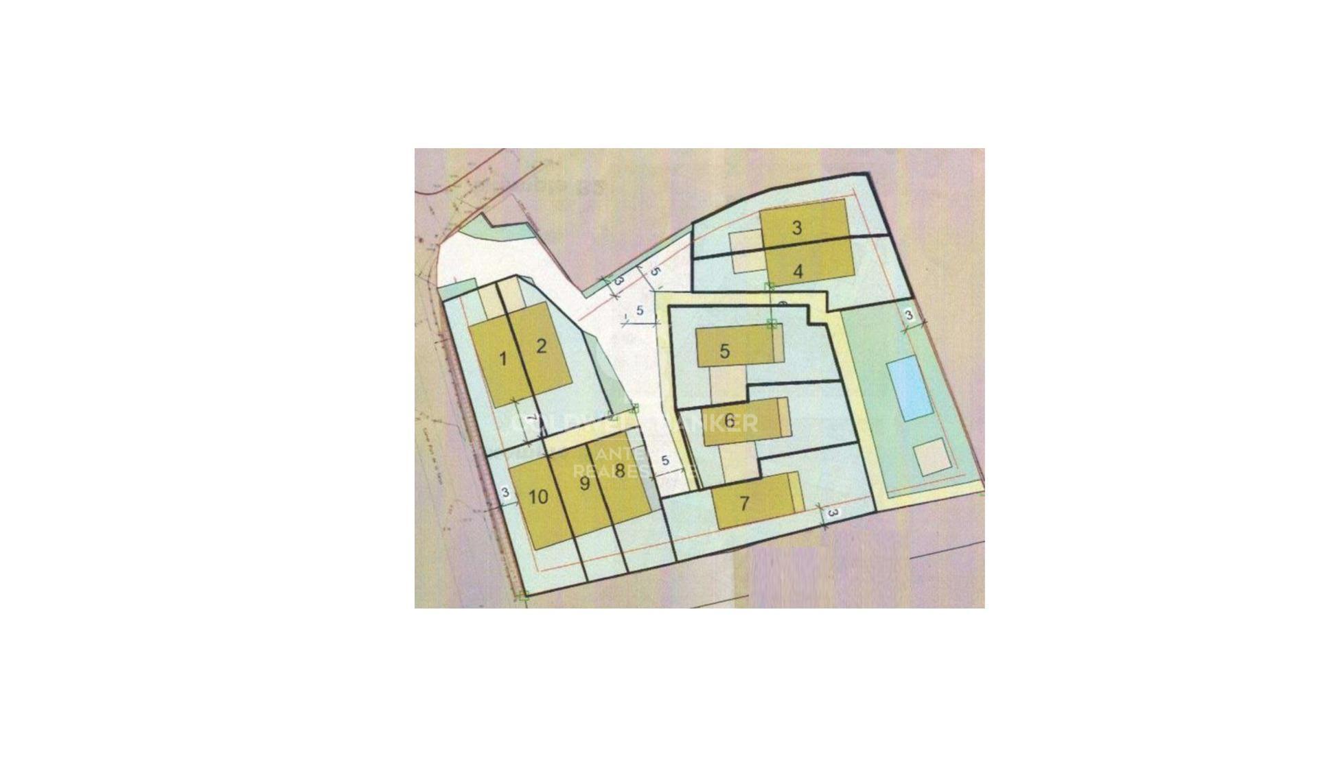 Exclusive plot for sale with strong residential development potential less than 100 meters from the beach