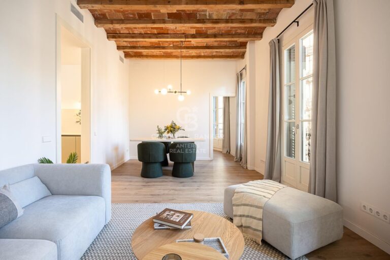 Jasne mieszkanie w klasycznym budynku przy ulicy Aribau