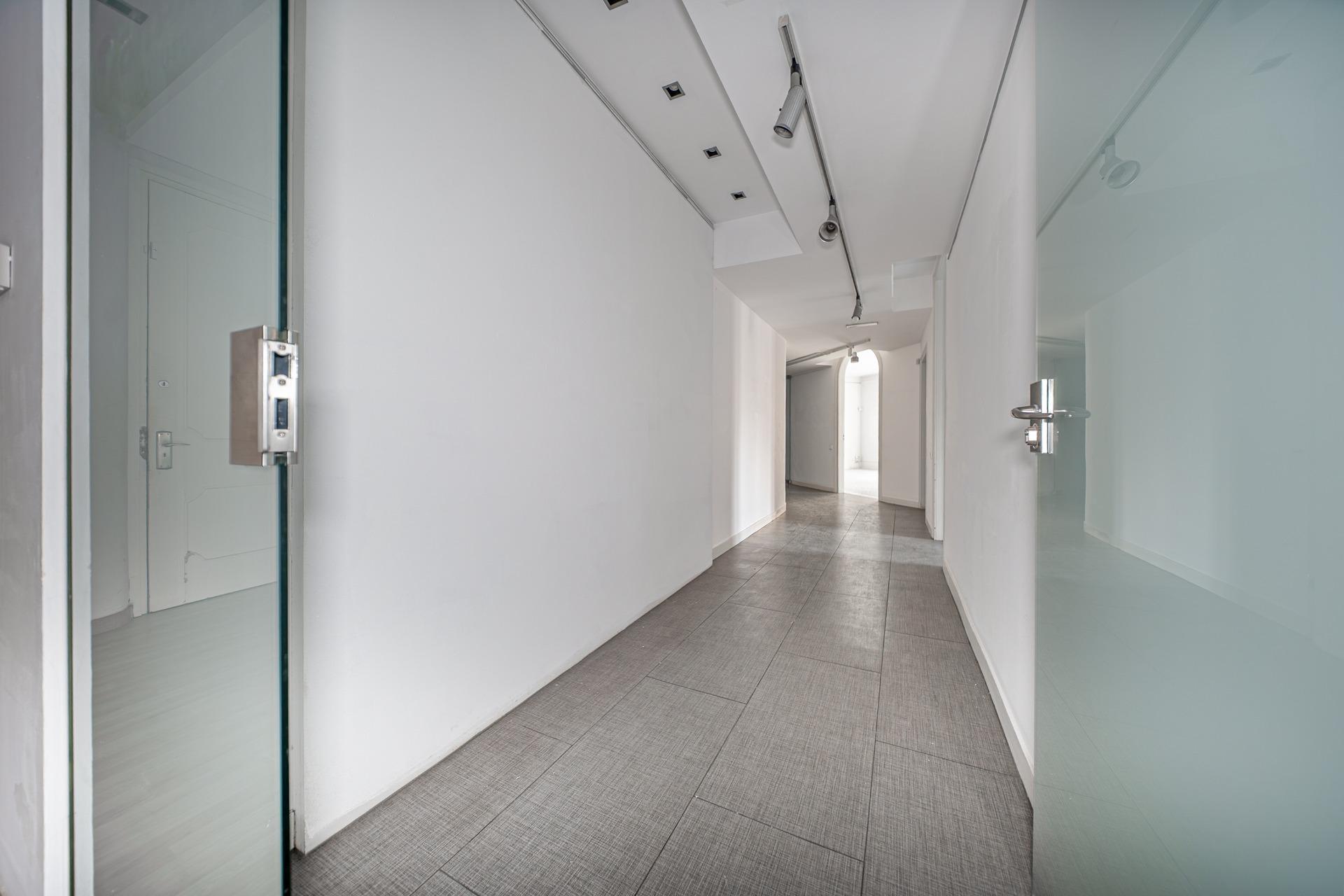 Bright and central office for rent.