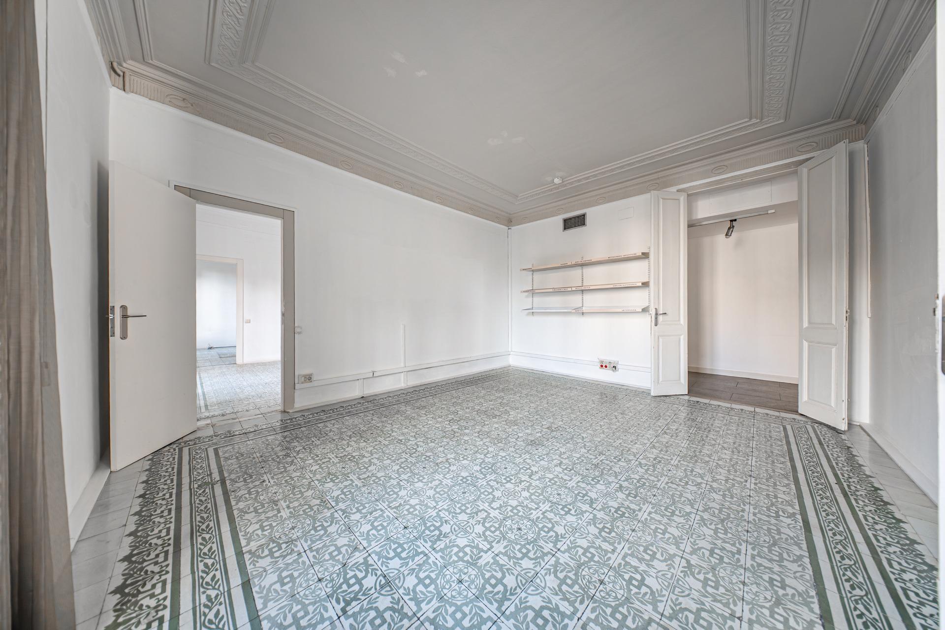 Bright and central office for rent.