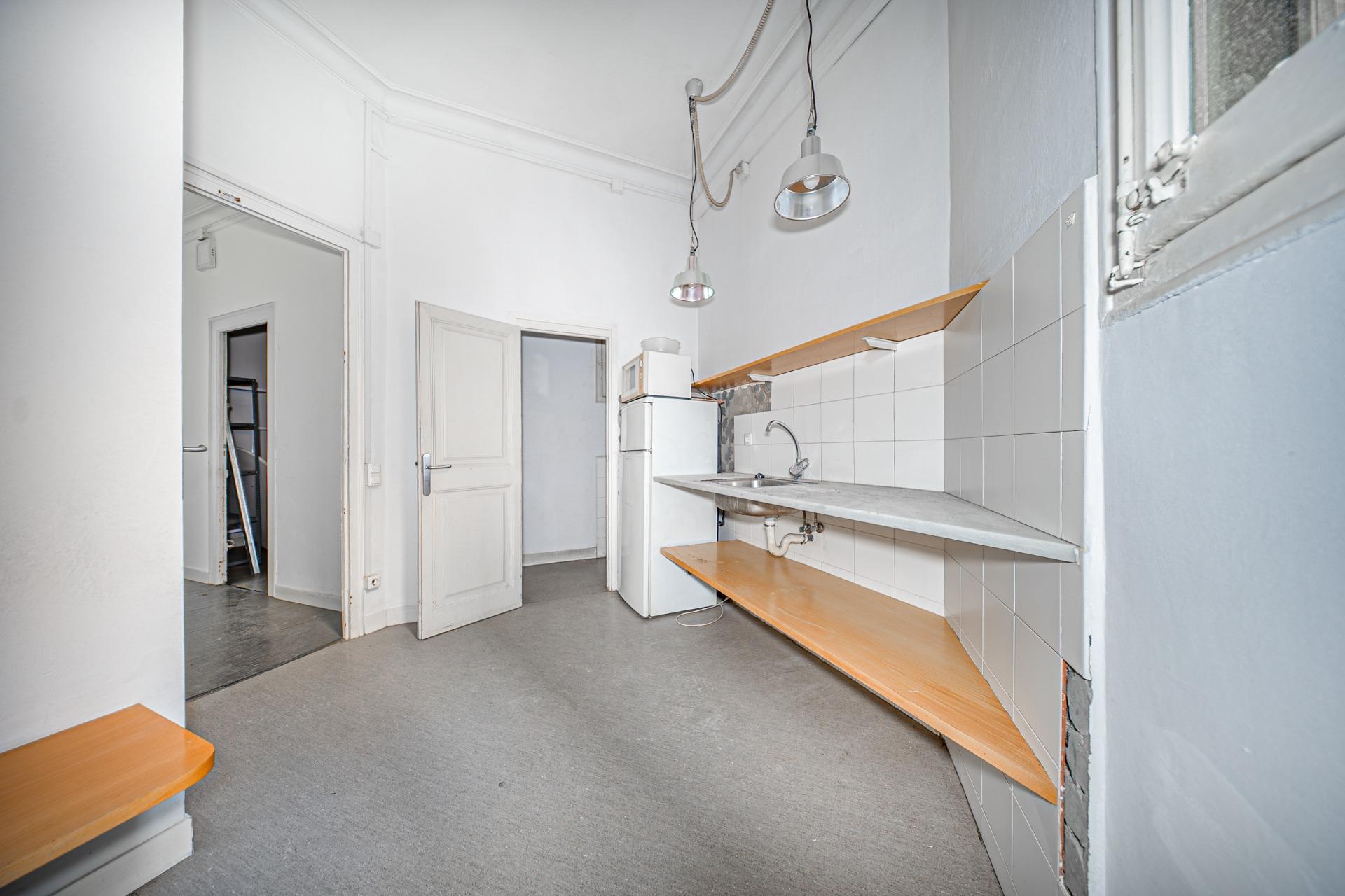 Bright and central office for rent.