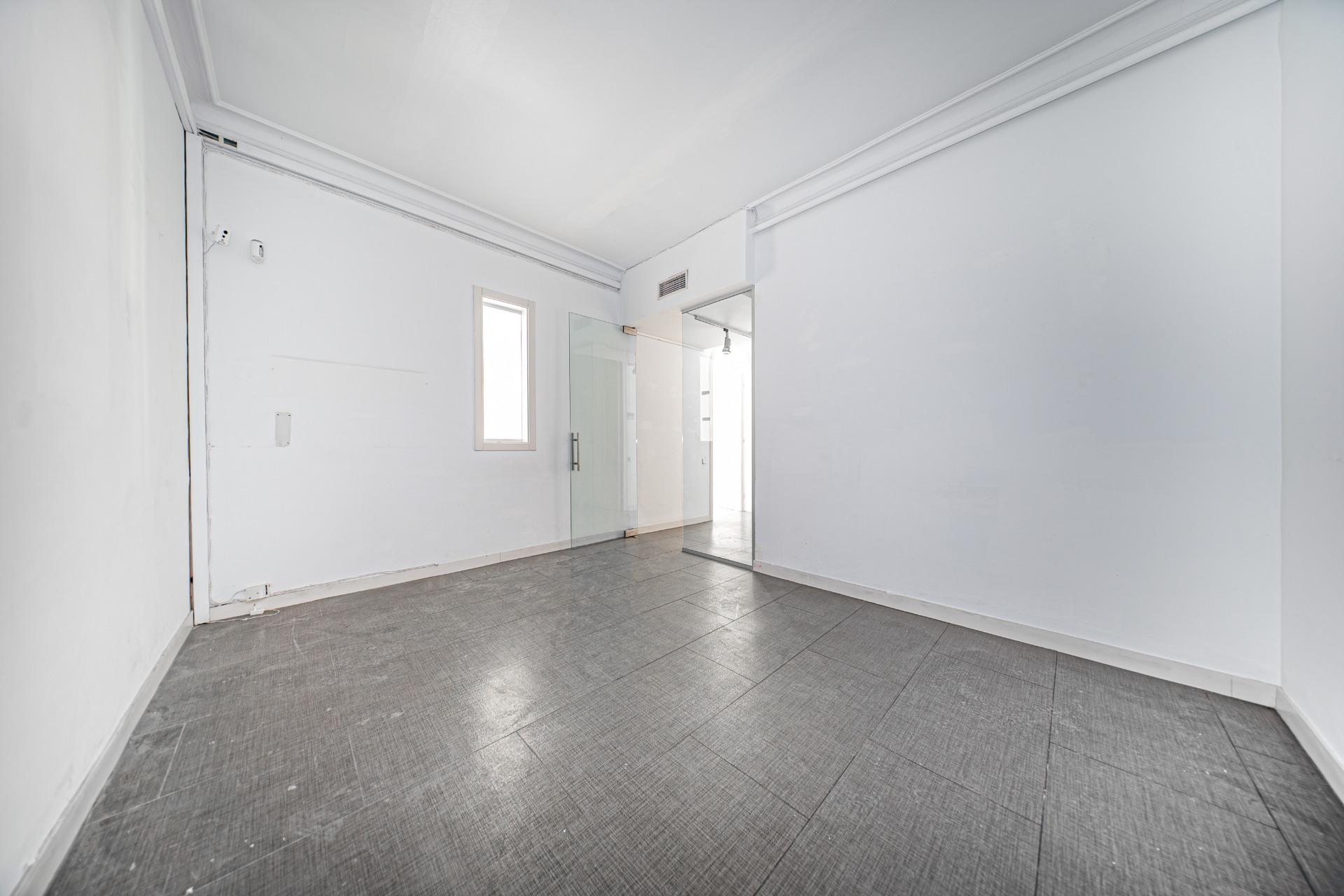 Bright and central office for rent.