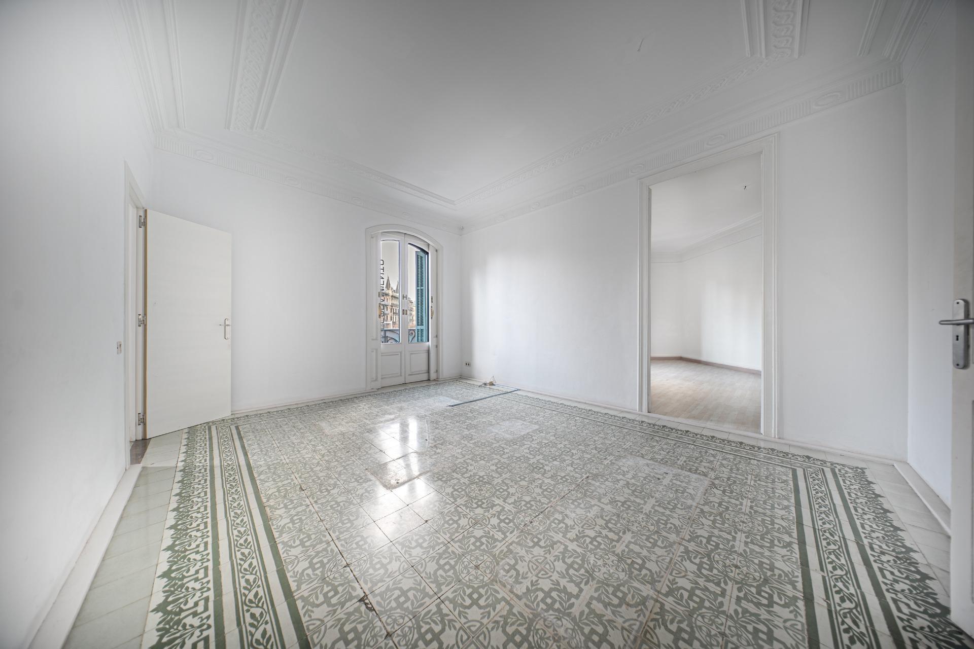 Bright and central office for rent.