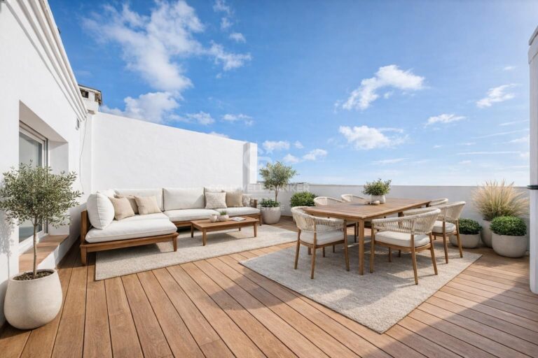 Penthouse w dzielnicy La Bonanova  z dwoma prywatnymi tarasami