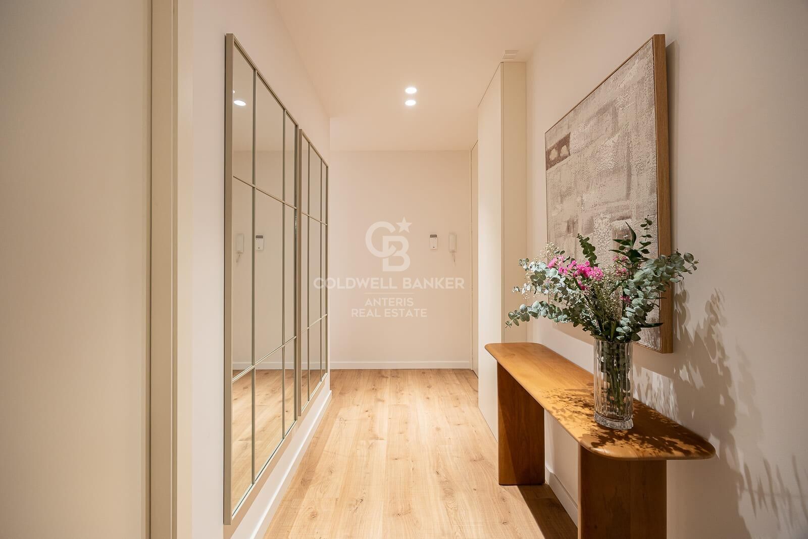 Bright exterior apartment in a classic building on Aribau Street