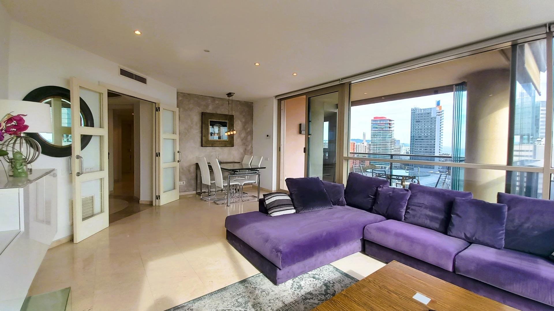 LUXURY: Spectacular 14th floor apartment in Diagonal Mar