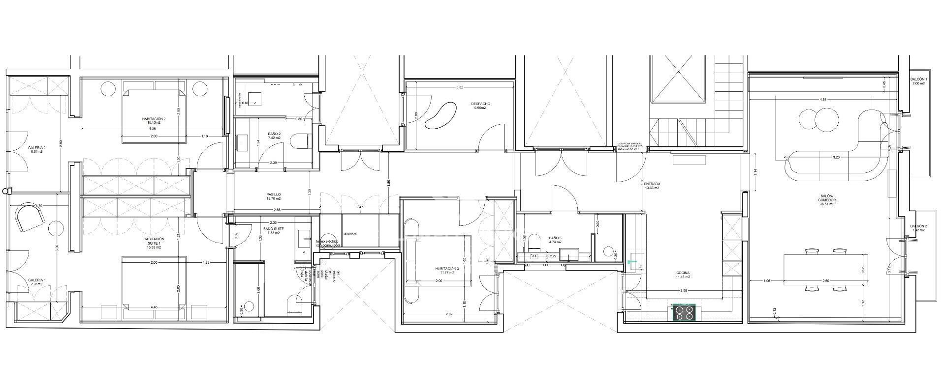 Piso en venta reformado a estrenar ubicado en el Quadrat d’Or con balcones típicos del Eixample