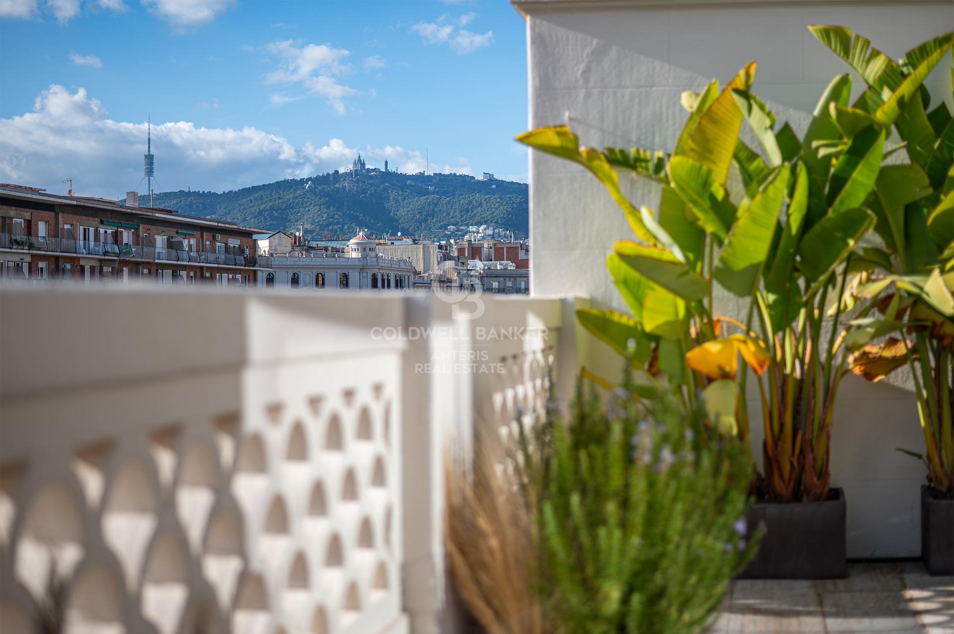 Ático reformado a estrenar en el paseo San Juan con 4 dormitorios en-suite y una terraza orientada a sur
