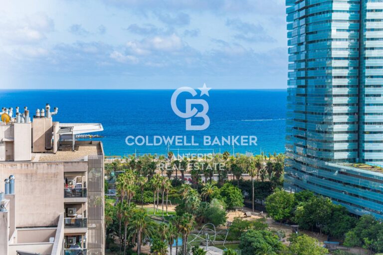 LUJO: Espectacular vivienda en planta 14 con vistas al mar, en Diagonal Mar