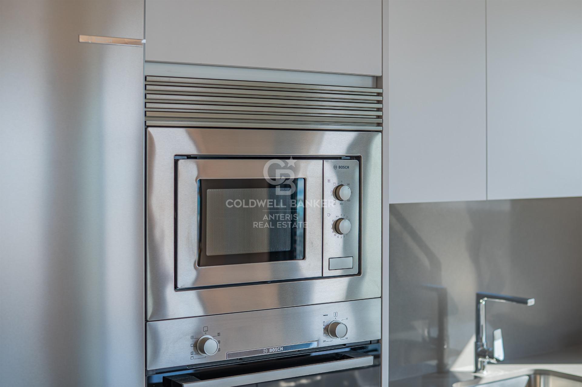 New development penthouse with two parking spaces, a storage room, and a communal area with a swimming pool