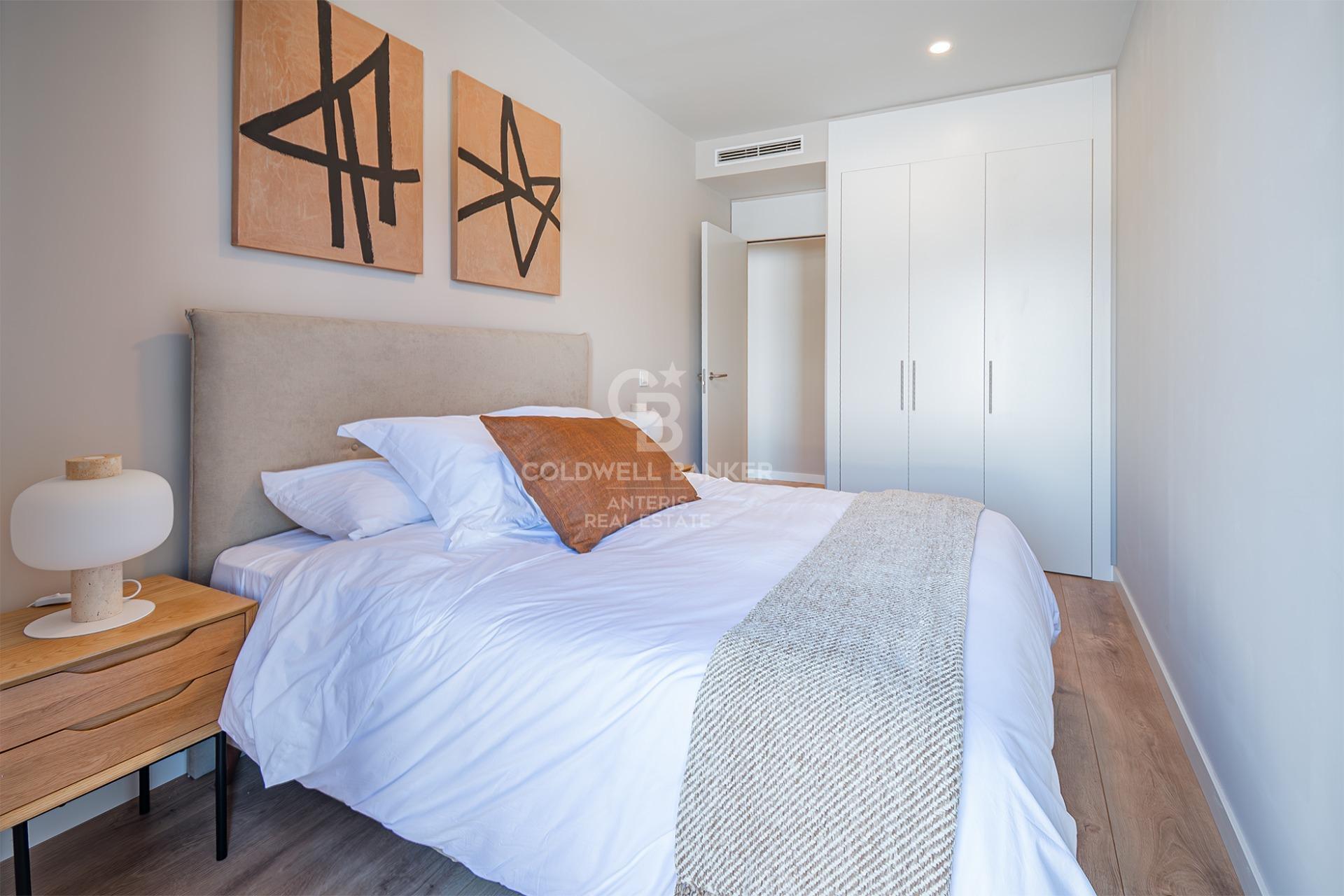 New development penthouse with two parking spaces, a storage room, and a communal area with a swimming pool
