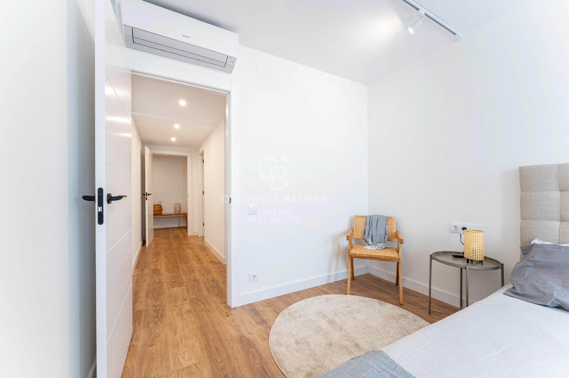 Vivienda recién reformada con trastero en finca con servicio de conserjería.