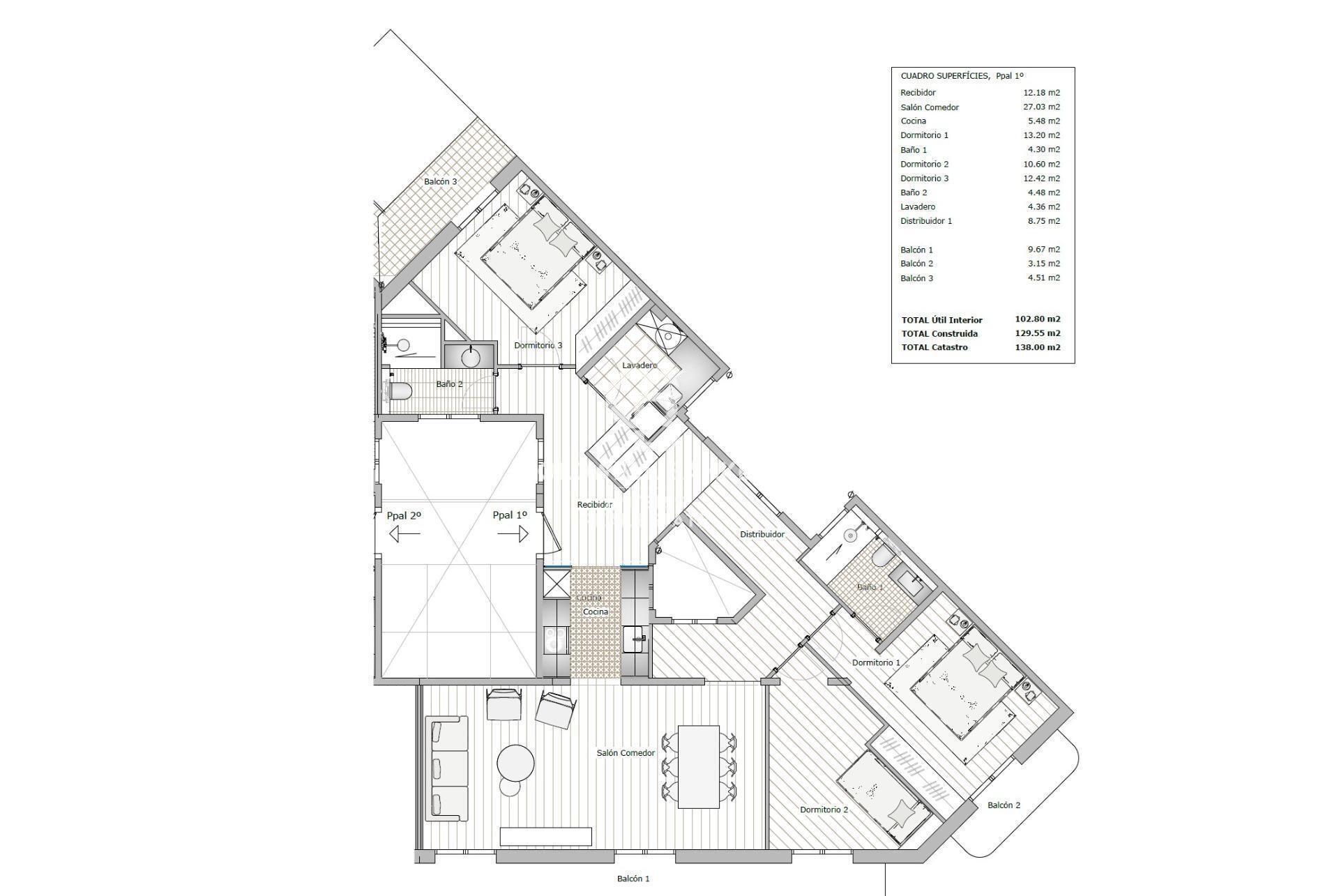 Exclusiva vivienda en finca regia en L’Antiga Esquerra de l’Eixample